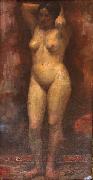 Nicolae Vermont Nud, ulei pe panza Sweden oil painting artist